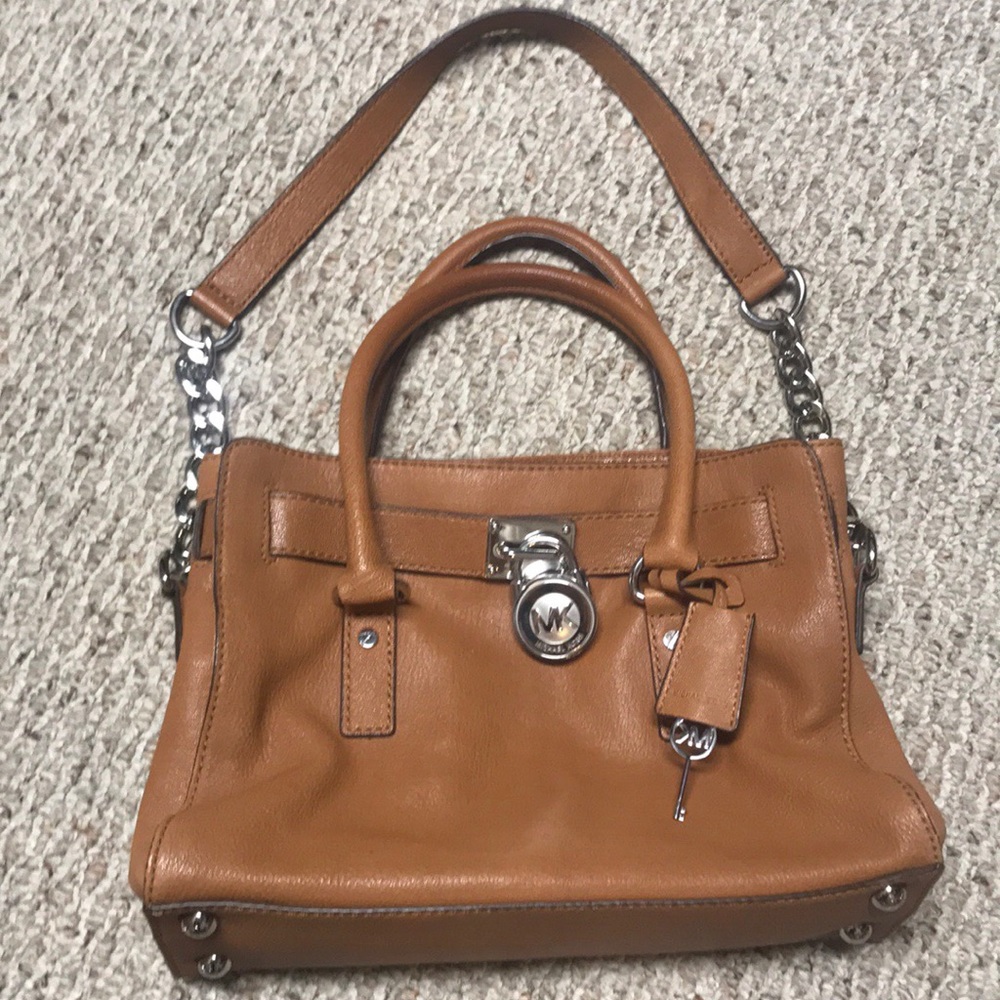 Michael Kors Hamilton Saffiano Satchel